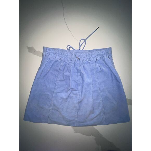 Freshman Brand Women's Skirt Lt Blue Corduroy Size M EUC - Picture 6 of 6